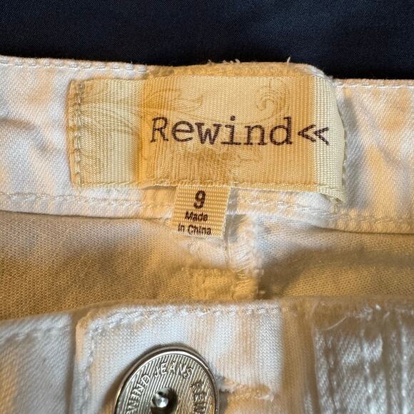 Rewind White Skinny Jeans - Size 9 - Picture 3 of 7